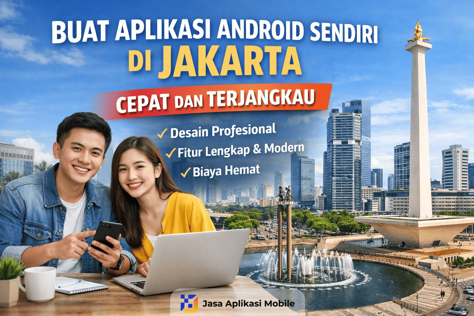 Buat Aplikasi Android Sendiri di Jakarta, Cepat dan Terjangkau